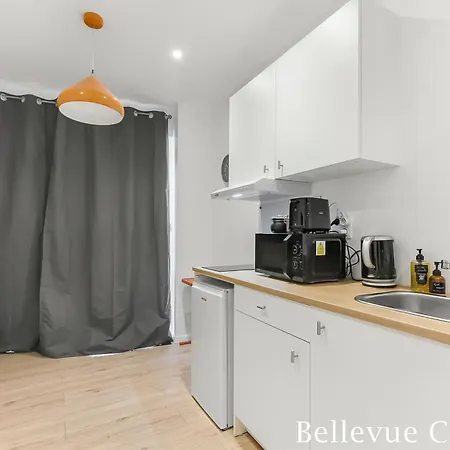 Les Bellevue Cite Trivalle, Cite 500M, Free Private Car Park On Demand, Free Public Car Park 200M, Aircon, Wifi, Cite View Terrace Carcassonne