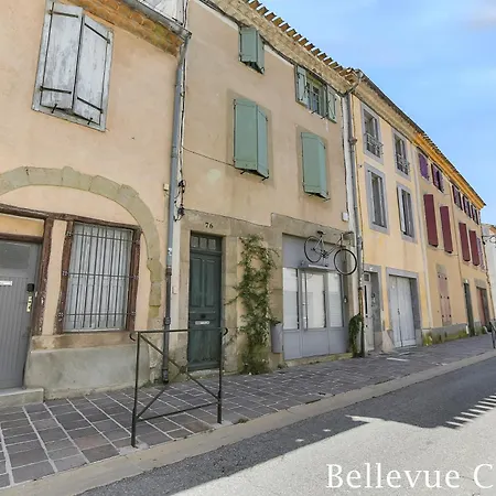 Les Bellevue Cite Trivalle, Cite 500M, Free Private Car Park On Demand, Free Public Car Park 200M, Aircon, Wifi, Cite View Terrace Holiday home Carcassonne