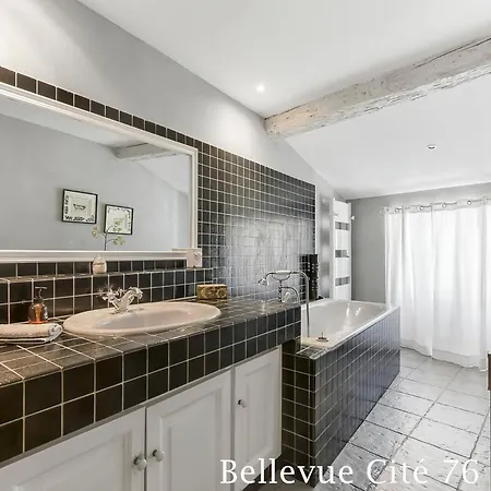 Les Bellevue Cite Trivalle, Cite 500M, Free Private Car Park On Demand, Free Public Car Park 200M, Aircon, Wifi, Cite View Terrace Carcassonne
