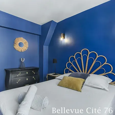 Les Bellevue Cite Trivalle, Cite 500M, Free Private Car Park On Demand, Free Public Car Park 200M, Aircon, Wifi, Cite View Terrace Holiday home